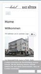 Mobile Screenshot of hotel-roettgen.de